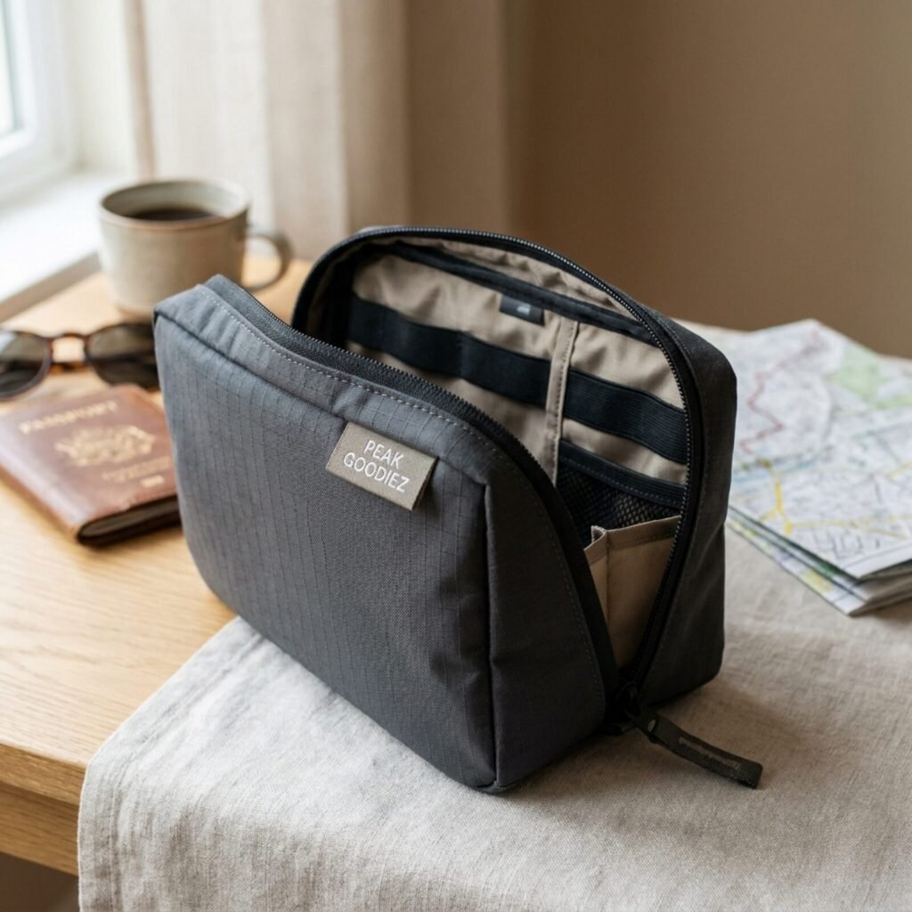 Ridgeline Cable Pouch — Peak Goodiez
